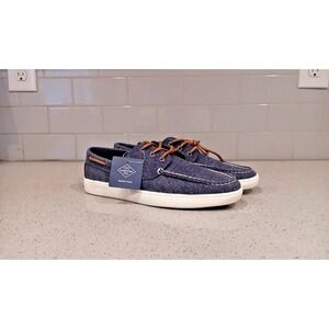 St. John's Bay Norwood Deck Boat Shoes Blue Sneakers Men's size 9.5 M NWB
